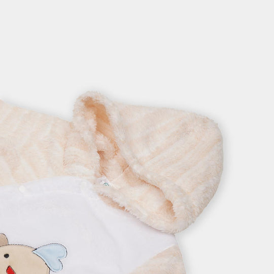 Super Cool Unisex Infant Hooded Romper