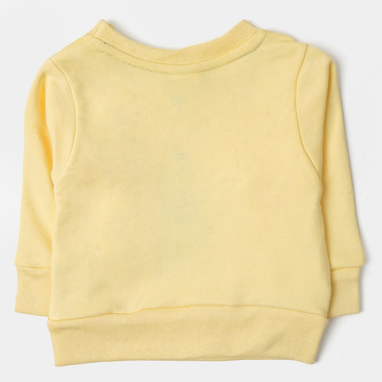 Infant Boys Sweatshirt Character - Yellow