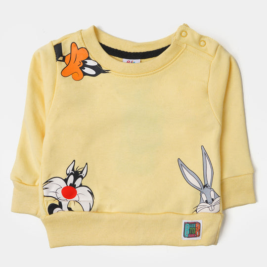 Infant Boys Sweatshirt Character - Yellow