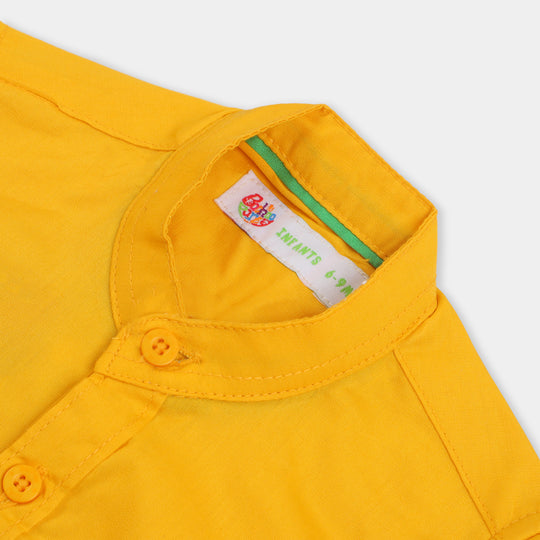 Infant Boys Casual Shirt Character - Citrus