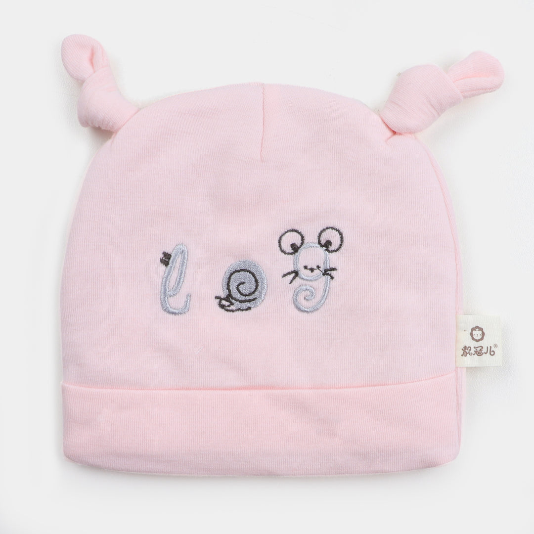 Unisex Baby Winter Cap - L.Pink