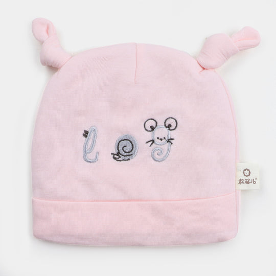 Unisex Baby Winter Cap - L.Pink