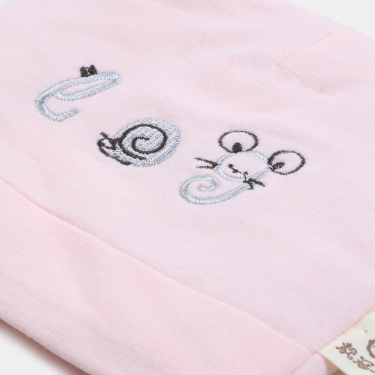 Unisex Baby Winter Cap - L.Pink