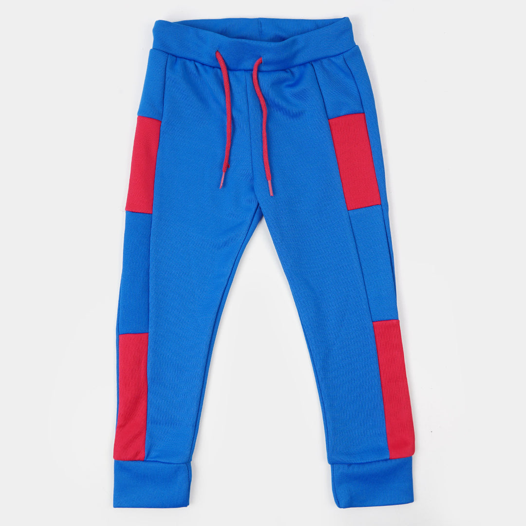 Girls Pajama Patch Pocket - Royal Blue