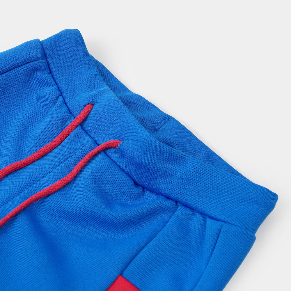 Girls Pajama Patch Pocket - Royal Blue