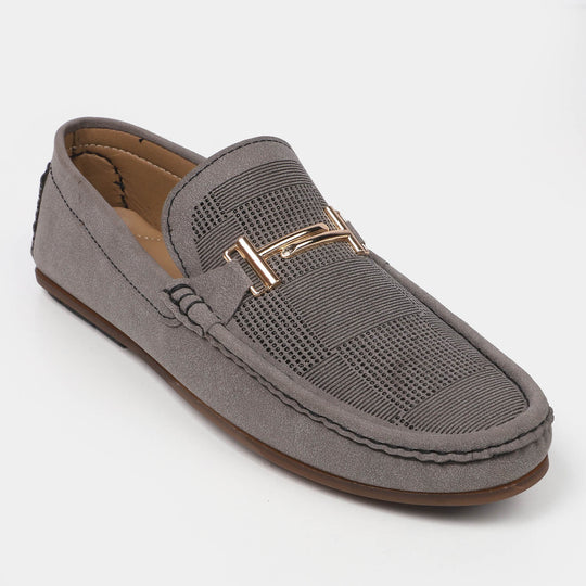 Teens Boys Loafer Shoes LF-5 - GREY