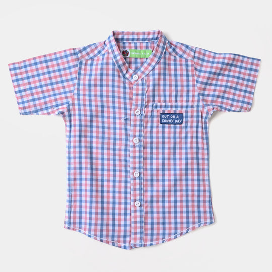 Infant Boys Yard Casual Shirt Sunny Day - Light Blue