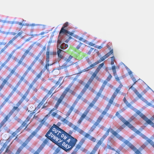 Infant Boys Yard Casual Shirt Sunny Day - Light Blue