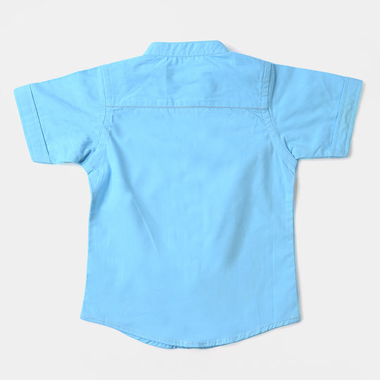 Infant Boys Cotton Casual Shirt Fun In The Sun - Blue