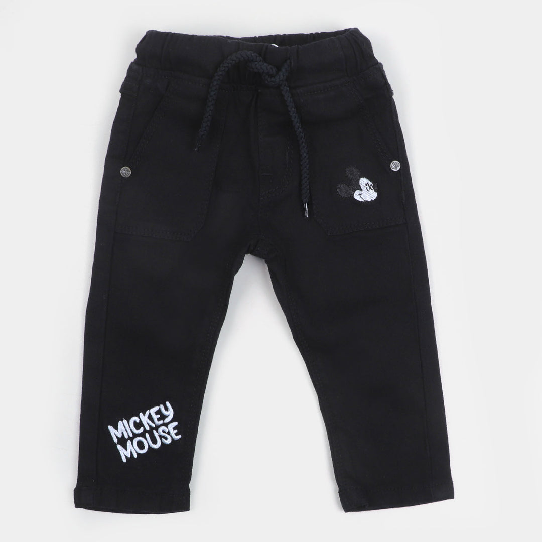 Infant Boys Pant Denim Miks - BLACK
